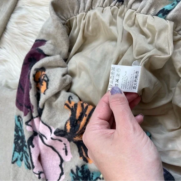 Missoni Y2K Flower Bubble Hem Wool Blend Dress - Picture 10 of 11